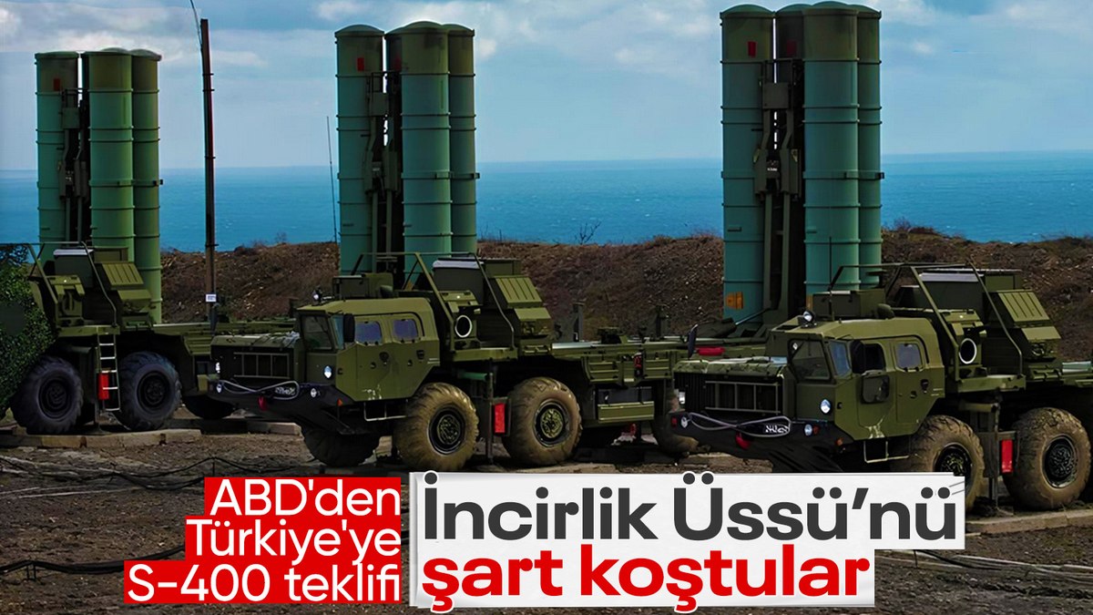 ABD’den S-400 için Türkiye’ye çarpıcı teklif: F-35 için İncirlik’i şart koştular