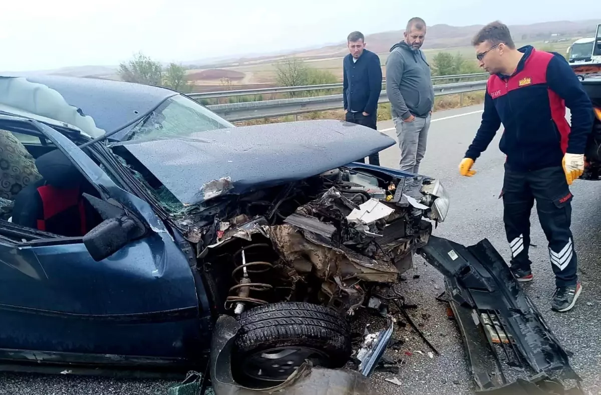 Sungurlu’da Trafik Kazası: 4 Yaralı