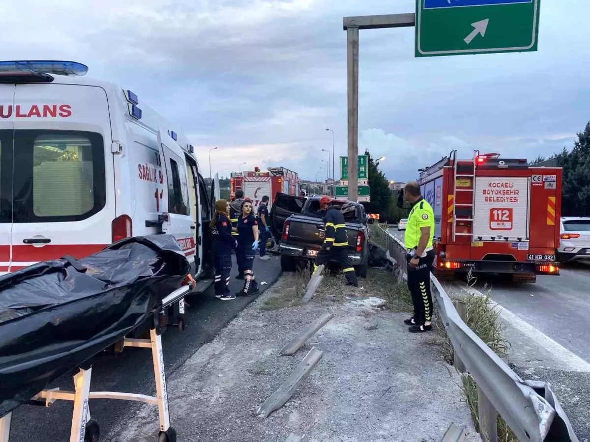 TEM Otoyolu’nda Trafik Kazası: Sürücü Hayatını Kaybetti