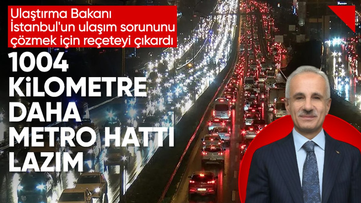 Abdulkadir Uraloğlu: 161,8 kilometre metro hattını İstanbul’un hizmetine sunduk