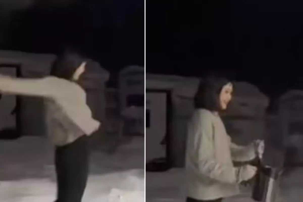 ‘Kaynar Su-Buz’ akımı için video çekerken feci şekilde yandı